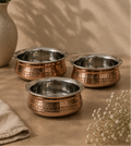 Hammered Design Handi Set (1.3L,1.9L,3L) | Soul Love & Earth