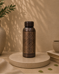 Premium Pure Copper Bottle With Carving (500Ml) | Soul Love & Earth
