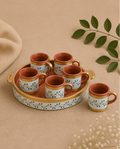 6 Pieces Cup & Tray Set | Soul Love & Earth