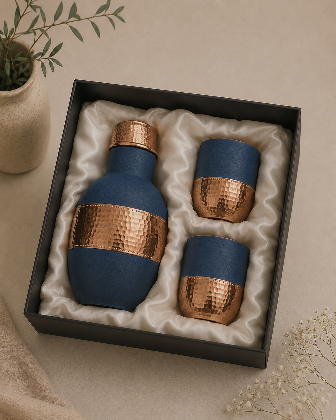 Blue Damru Gift Set | Soul Love & Earth