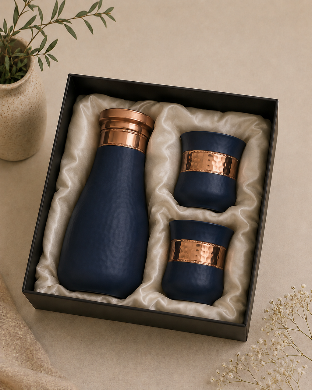 Blue Damru Gift Set | Soul Love & Earth