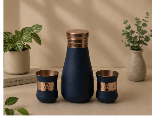 Blue Damru Gift Set | Soul Love & Earth