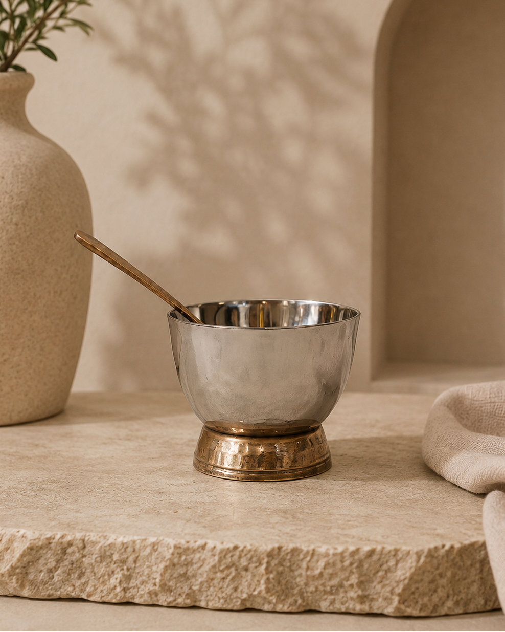 Copper Steel Ice Cream Bowl Cup | Soul Love & Earth