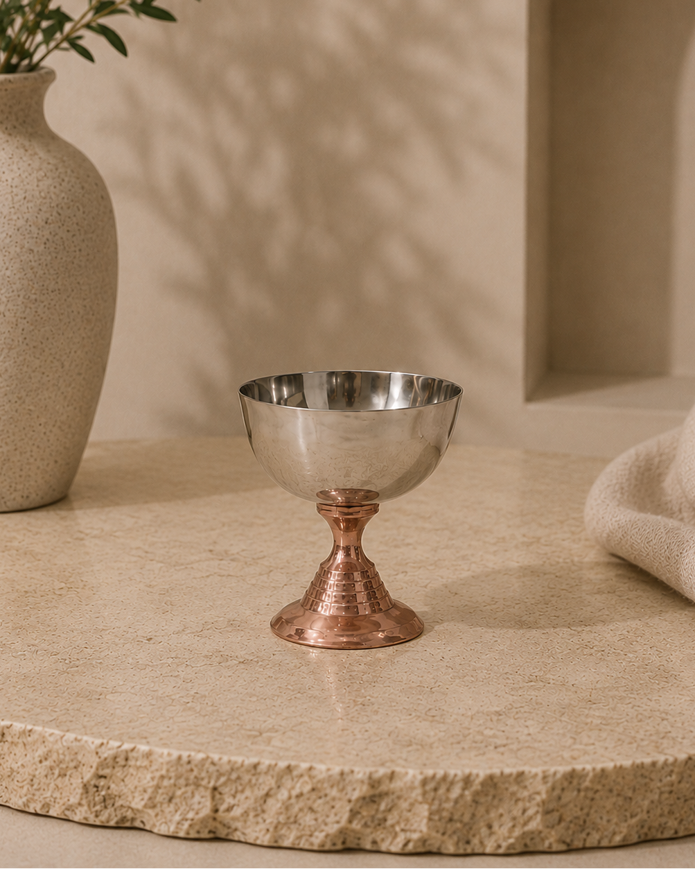 Copper Steel Ice Cream Bowl Cup | Soul Love & Earth
