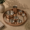 Copper Steel Dinner Set | Soul Love & Earth
