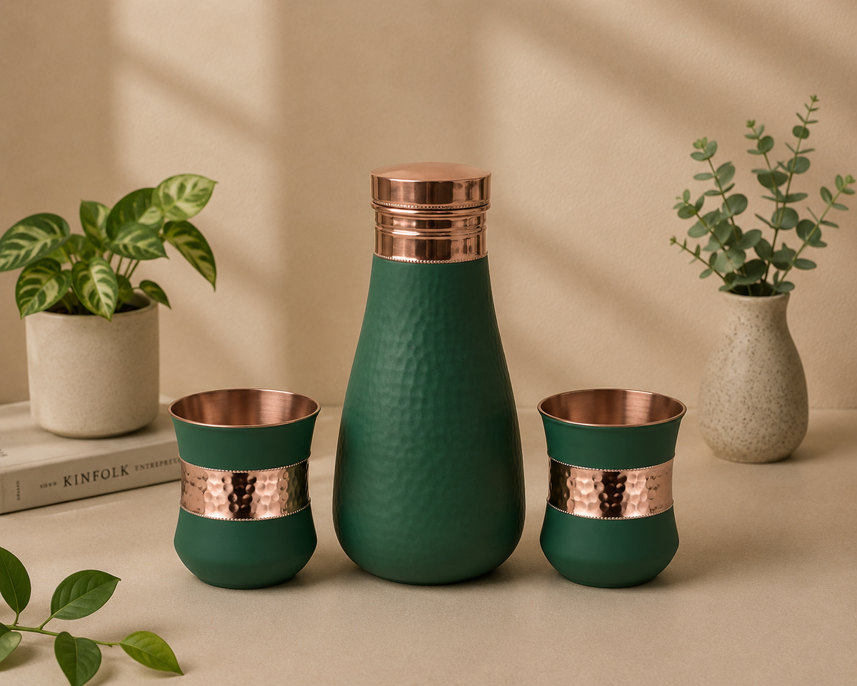 Green Damru Gift Set | Soul Love & Earth