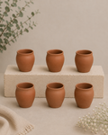 Kulladh Set Plain 6 Pieces | Soul Love & Earth
