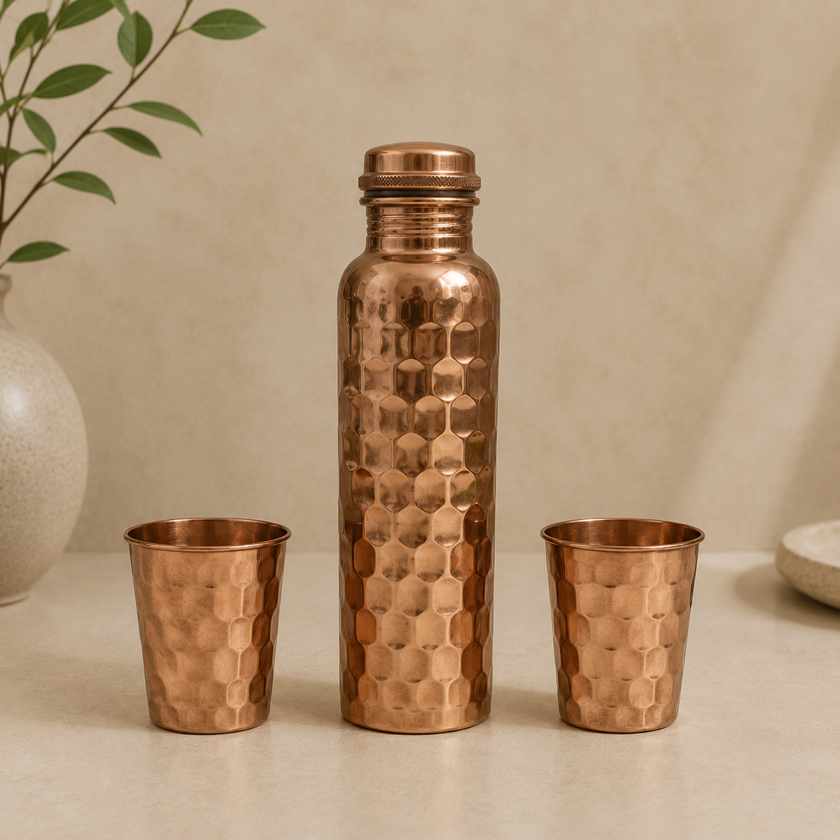 Meena Glass Bottle Set | Soul Love & Earth