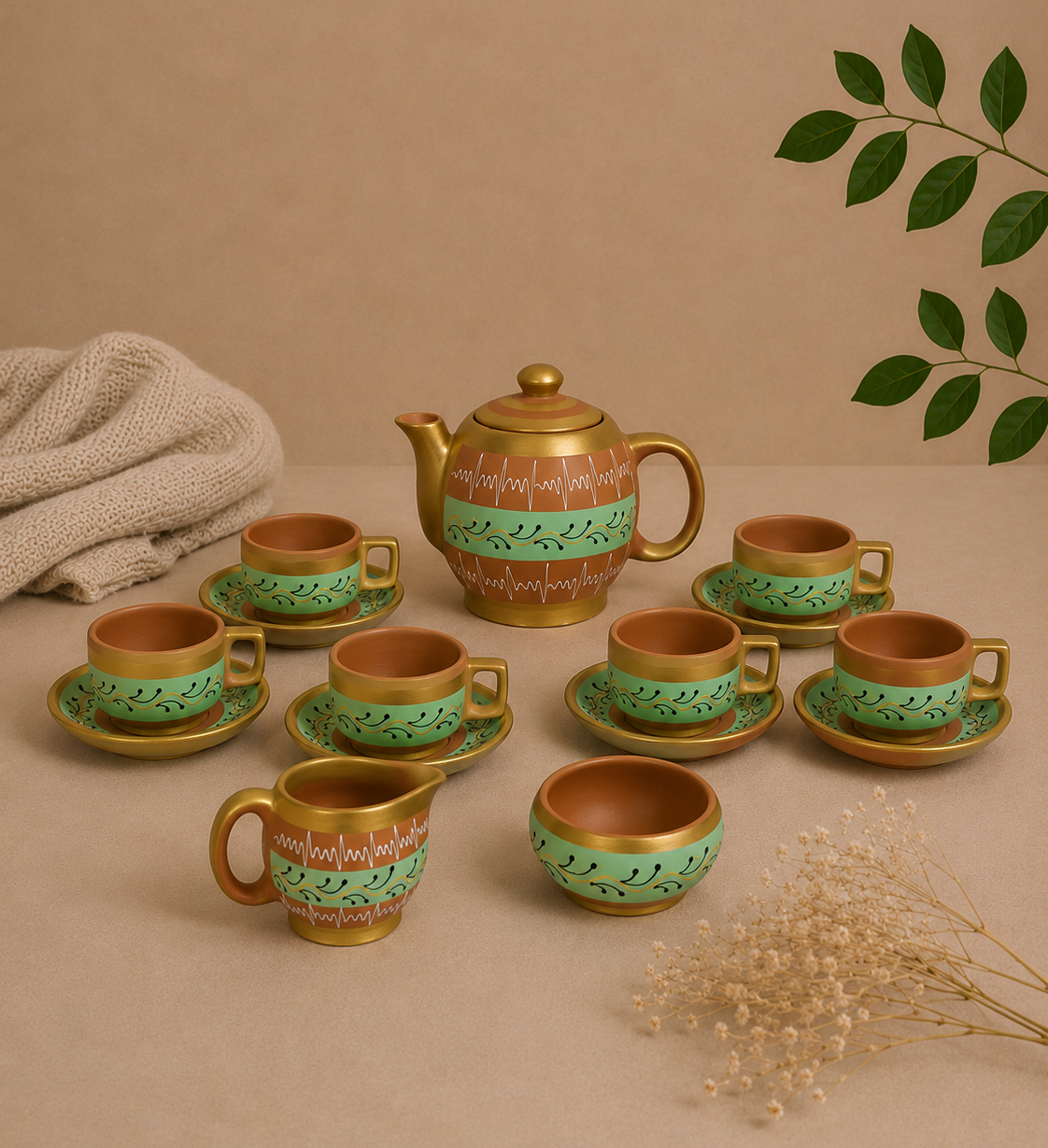 Morning Tea Set (Green) | Soul Love & Earth