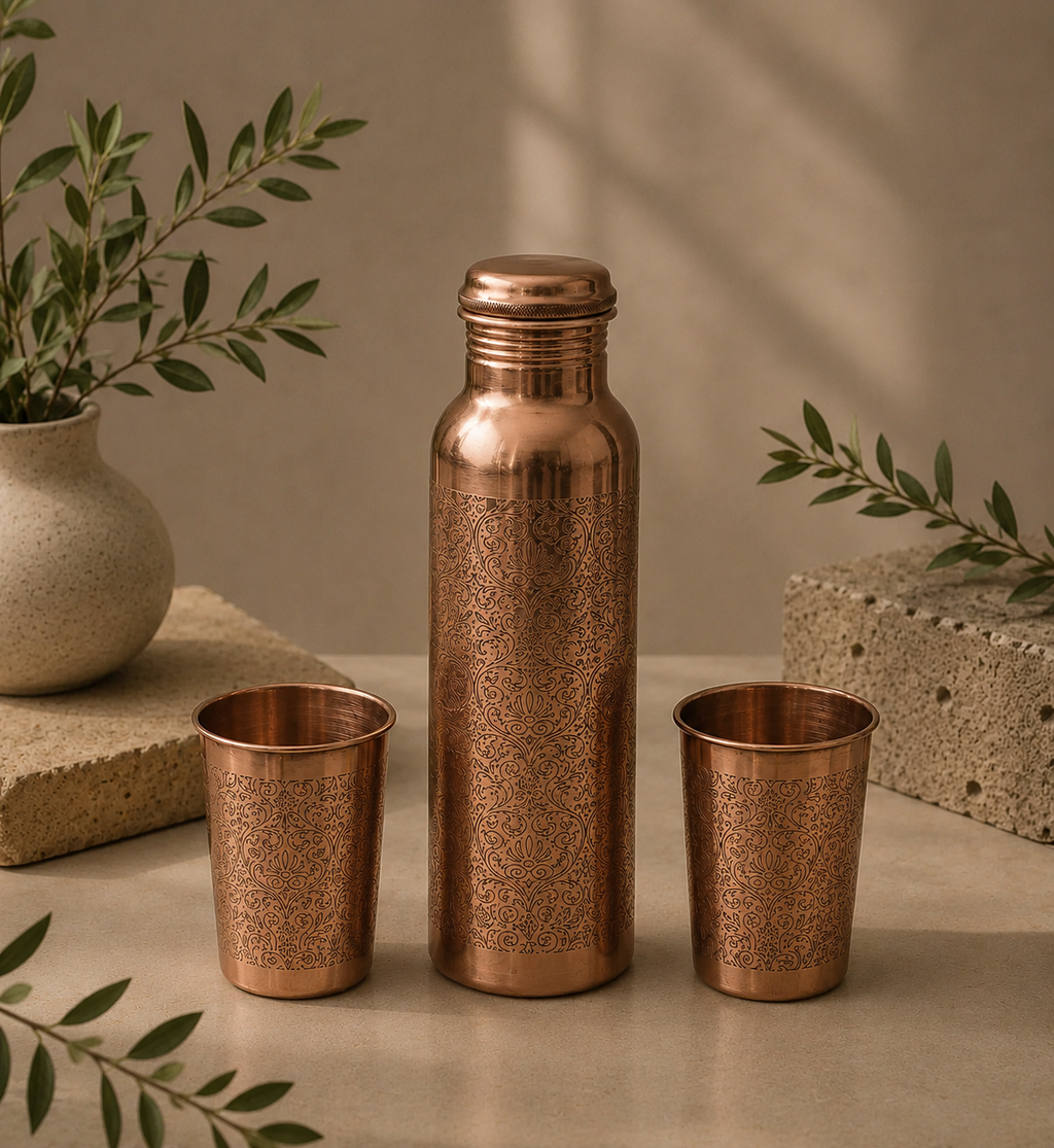 Natural Copper Gift Set | Soul Love & Earth