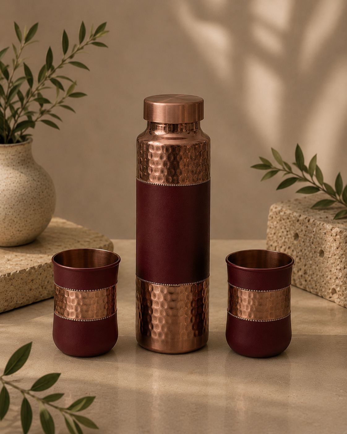 Red Mat Finish Gift Set | Soul Love & Earth