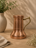 Copper Rounded Jug With Lid | Soul Love & Earth