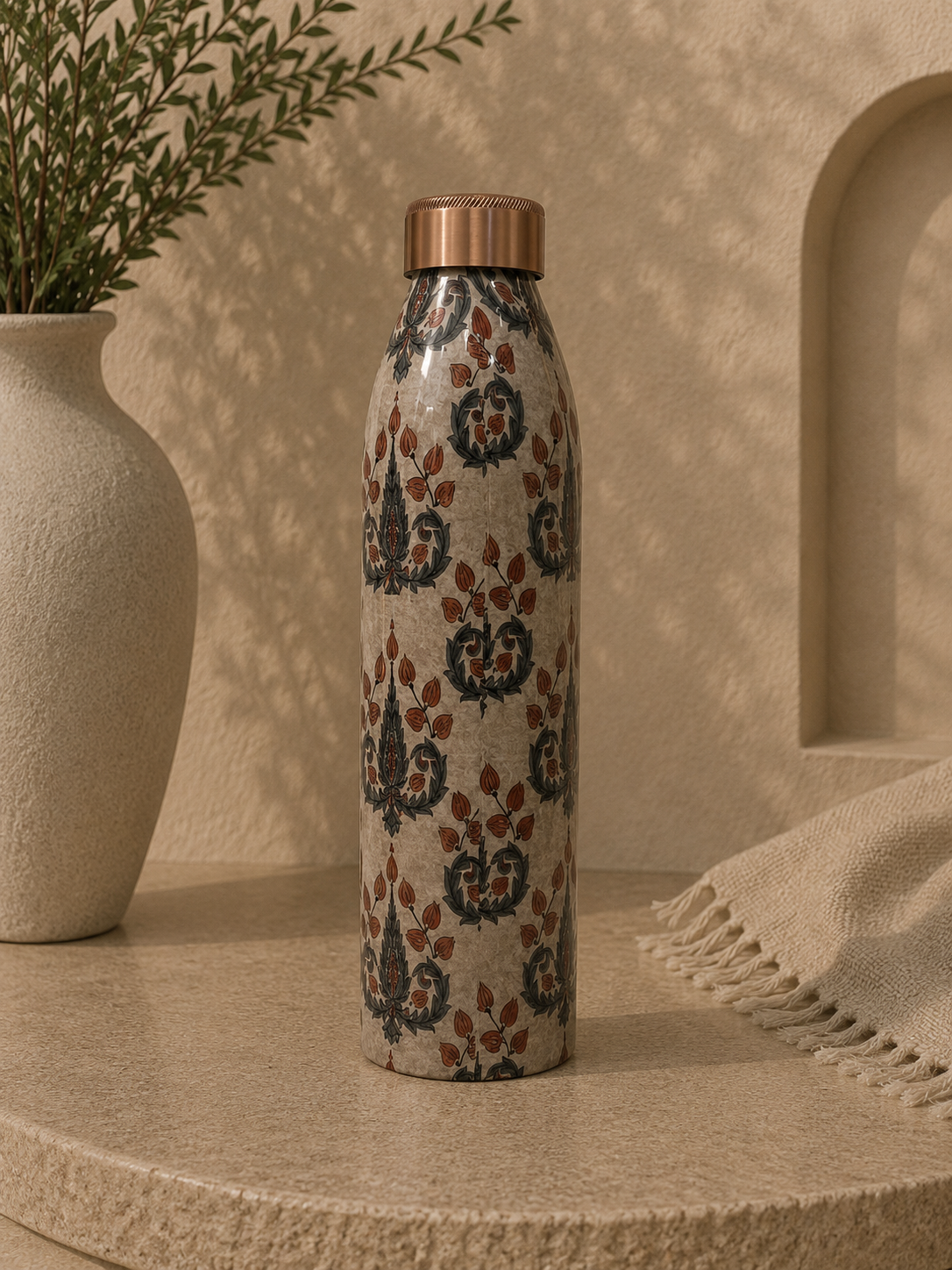 Pure Copper Meena Work Royal Edition (1L) | Soul Love & Earth