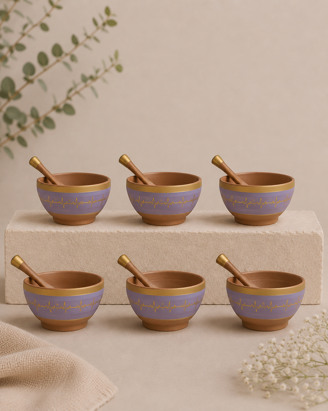Soup Bowl With Spoon Pieces | Soul Love & Earth
