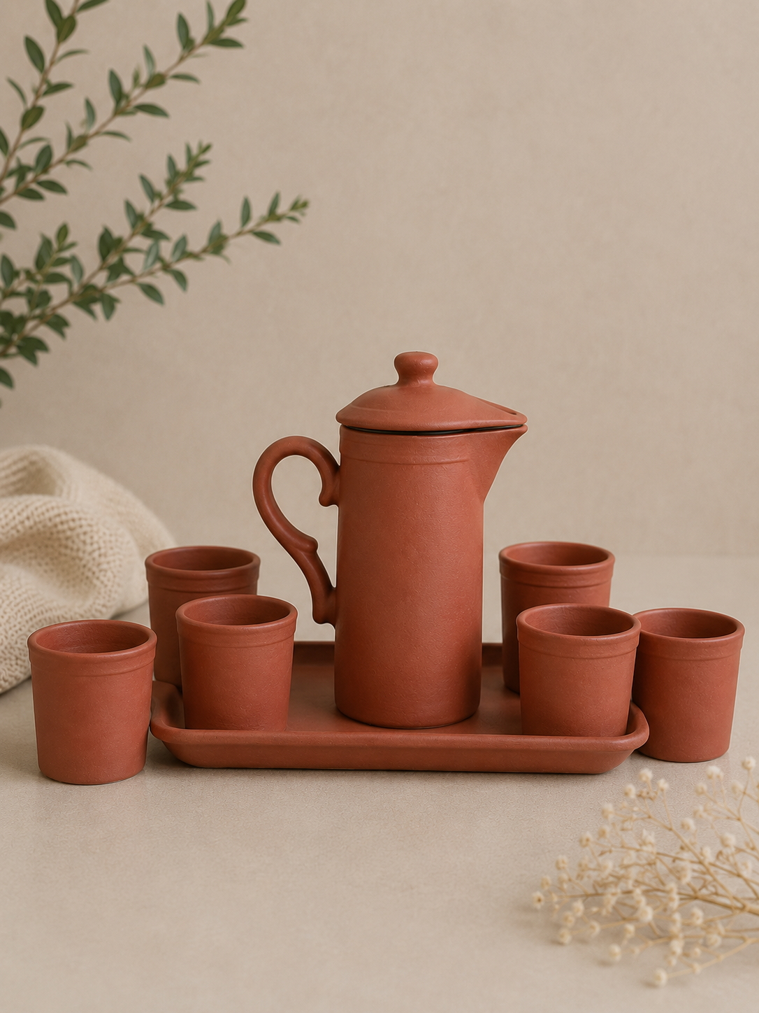 Pipe Jug Set Tray Set | Soul Love & Earth