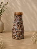 Copper Tumbler Features Unique Stone Design | Soul Love & Earth